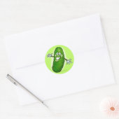 Pickle Ronde Sticker (Envelop)