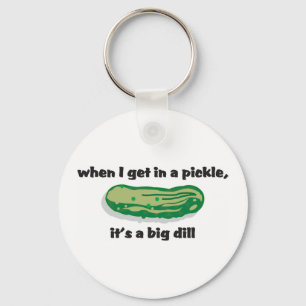 Pickle sleutelhanger