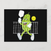 Pickle Speling Pickleball - Funny Pickleball Paddl Briefkaart (Voorkant)