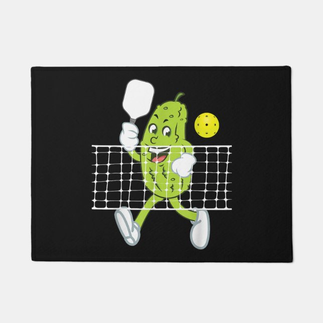Pickle Speling Pickleball - Funny Pickleball Paddl Deurmat (Voorkant)
