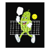 Pickle Speling Pickleball - Funny Pickleball Paddl Foto Afdruk (Voorkant)