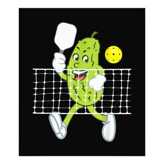 Pickle Speling Pickleball - Funny Pickleball Paddl Foto Afdruk (Voorkant)