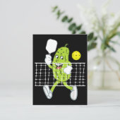 Pickle Speling Pickleball - Funny Pickleball Paddl Informatiekaartje (Staand voorkant)