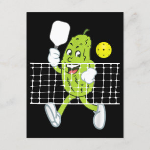 Pickle Speling Pickleball - Funny Pickleball Paddl Informatiekaartje