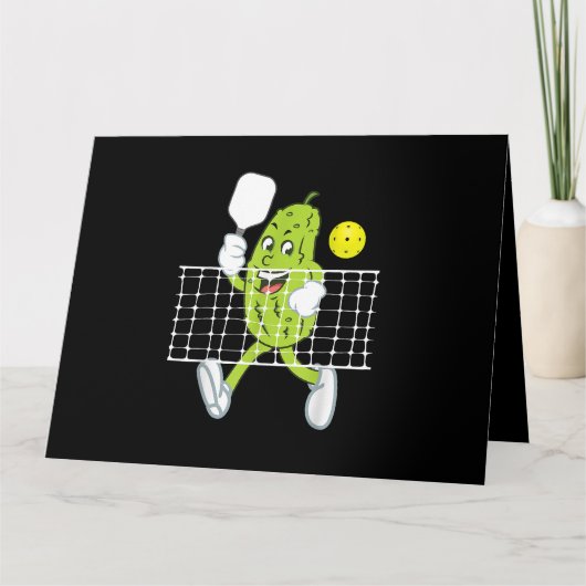 Pickle Speling Pickleball - Funny Pickleball Paddl Kaart (Voorkant)