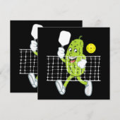 Pickle Speling Pickleball - Funny Pickleball Paddl Kaart (Voorkant / Achterkant)