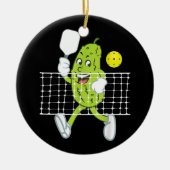 Pickle Speling Pickleball - Funny Pickleball Paddl Keramisch Ornament (Voorkant)