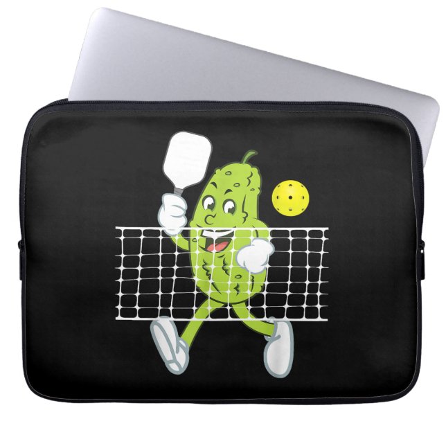 Pickle Speling Pickleball - Funny Pickleball Paddl Laptop Sleeve (Voorkant)