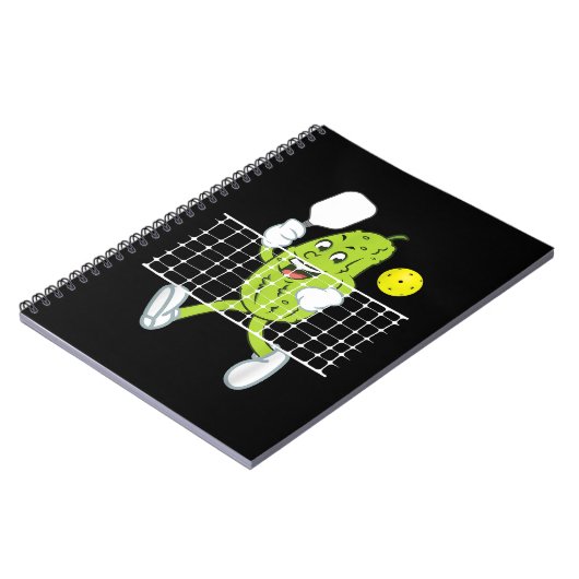 Pickle Speling Pickleball - Funny Pickleball Paddl Notitieboek (Linkerzijde)