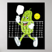 Pickle Speling Pickleball - Funny Pickleball Paddl Poster (Voorkant)