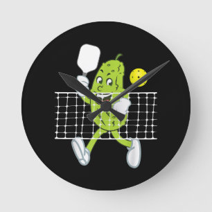 Pickle Speling Pickleball - Funny Pickleball Paddl Ronde Klok