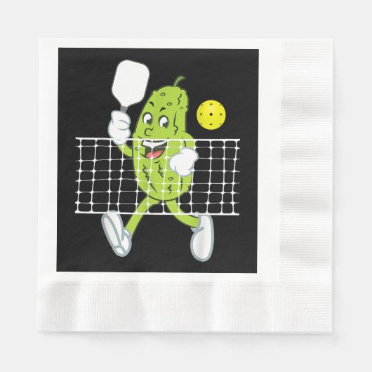 Pickle Speling Pickleball - Funny Pickleball Paddl Servet (Voorkant)