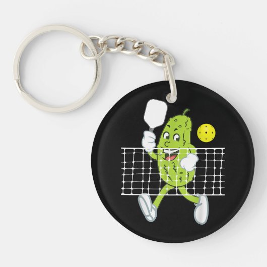 Pickle Speling Pickleball - Funny Pickleball Paddl Sleutelhanger (Voorkant)