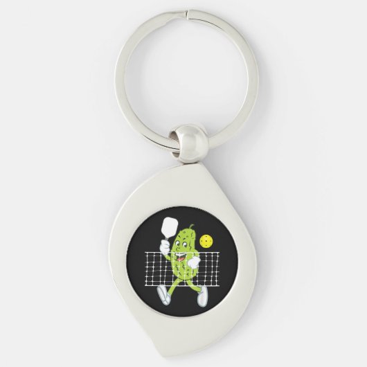 Pickle Speling Pickleball - Funny Pickleball Paddl Sleutelhanger (Voorkant)