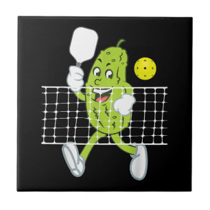Pickle Speling Pickleball - Funny Pickleball Paddl Tegeltje