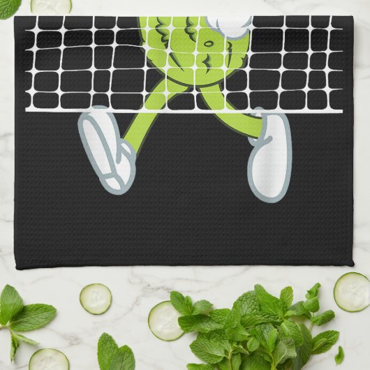 Pickle Speling Pickleball - Funny Pickleball Paddl Theedoek (Gevouwen)