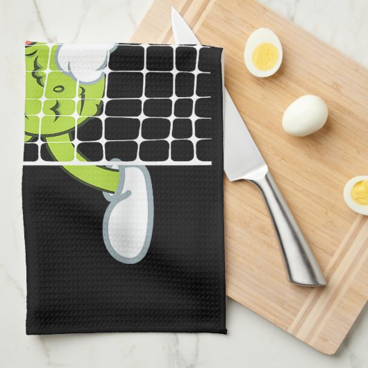 Pickle Speling Pickleball - Funny Pickleball Paddl Theedoek (Quarter Fold)