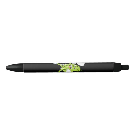 Pickle Speling Pickleball - Funny Pickleball Paddl Zwarte Inkt Pen (Voorkant)