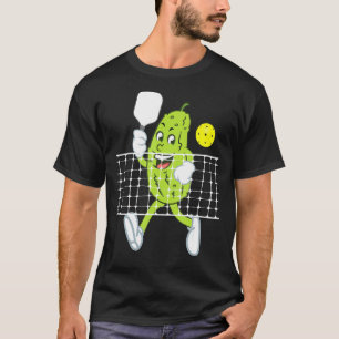 Pickle Speling Pickleball Funny Pickleball Paddle T-shirt