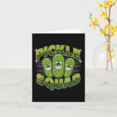 Pickle Squad Dill Team Kaart (Gele Bloem)