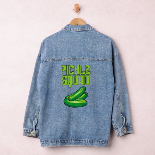 Pickle Squad S van kaarsjes Denim Jacket (Hangar)