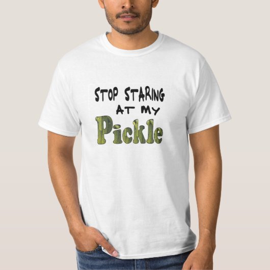 Pickle Staring Shirt (Voorkant)