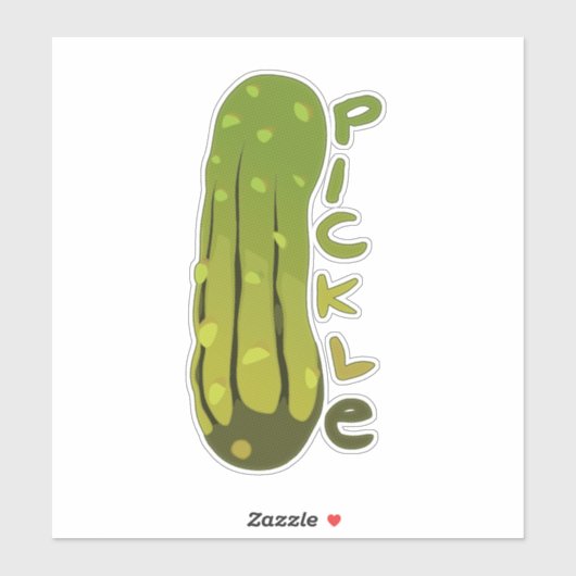 Pickle Sticker (Vel)