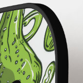 Pickle thema gepersonaliseerde Pickleball Paddle (Links Detail)