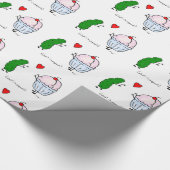 Pickle verliest Baby shower met ijskap Cadeaupapier (Hoek)