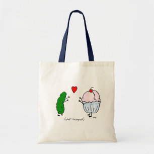 Pickle verliest Ice Cream-Canvas tas
