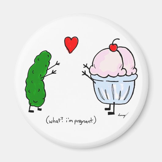 Pickle verliest Ice Cream Magnet (Voorkant)