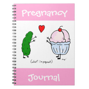 Pickle verliest Ice Cream Pregnancy Journal Notiti Notitieboek