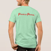 pickle vrede kerst t-shirt (Achterkant)