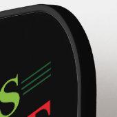 Pickle ziet eruit als leuke sport Accessoires Pickleball Paddle (Links Detail)