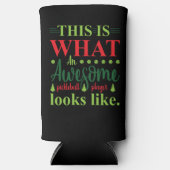 Pickle ziet eruit als leuke sport Accessoires Seltzer Blikjeskoeler (Voorkant)