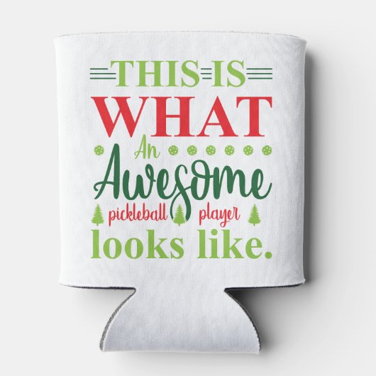 Pickle ziet eruit als leuke sport Accessoires wit Blikjeskoeler (Achterkant)