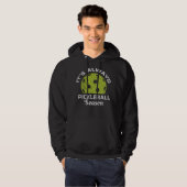 Pickleall Lover Sport Season Graphic Design Hoodie (Voorkant volledig)