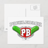 Pickleback Logo Briefkaart (Voorkant / Achterkant)