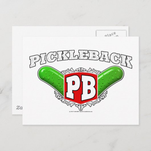 Pickleback Logo Briefkaart (Voorkant / Achterkant)
