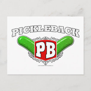 Pickleback Logo Briefkaart