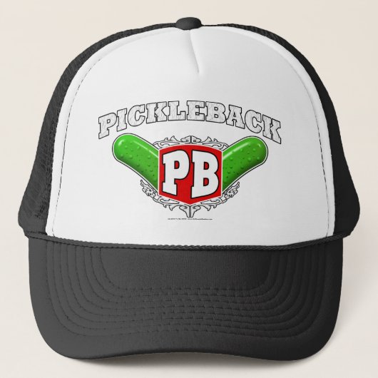 Pickleback Logo Trucker Pet (Voorkant)