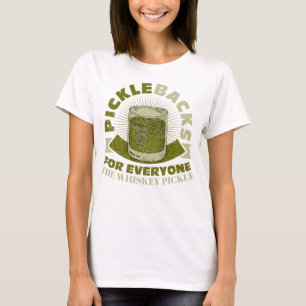 Picklebacks voor iedereen de whiskey t-shirt
