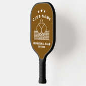 Picklebal Gepersonaliseerde Clubnaam  Pickleball Paddle (Links)