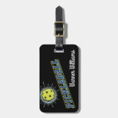 Picklebalbal met Label met sterstaartroep Bagagelabel (Voorkant verticaal)