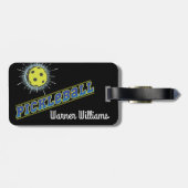 Picklebalbal met Label met sterstaartroep Bagagelabel (Achterkant horizontaal)