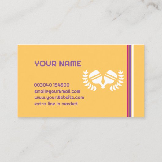  picklebalcoach geel visitekaartje (Achterkant)