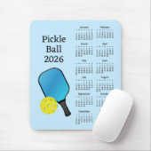 Pickleball 2026 Calendar Muismat (Met muis)