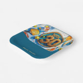 Pickleball 30ste verjaardag papieren bordje (Gebogen)