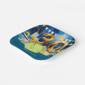 Pickleball 30ste verjaardag papieren bordje (Gebogen)