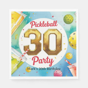 Pickleball 30ste verjaardag servet
